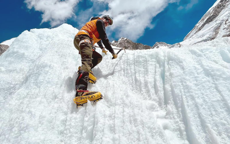 Josh Garrison recently returned from ascending Mt. Everest. JOSH GARRISON/Submitted