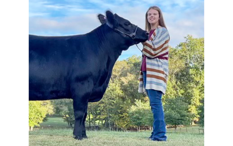 Emma Holland received a scholarship from the Georgia Foundation for Agriculture. FARM BUREAU/Submitted