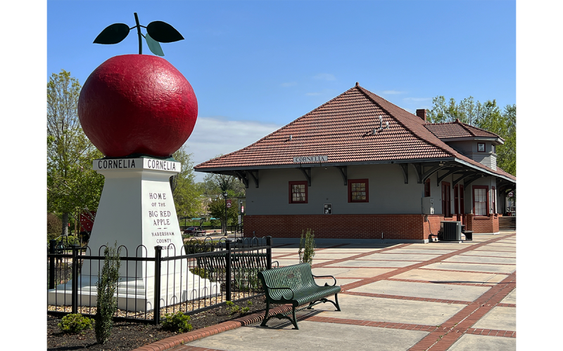 Saturday, July 23 has been proclaimed “Buck Snyder Day” in Cornelia. Snyder, the longtime chairman of the Cornelia Depot Association, has led in the effort to protect and preserve the Cornelia Train Depot. PETER MADRUGA/Special