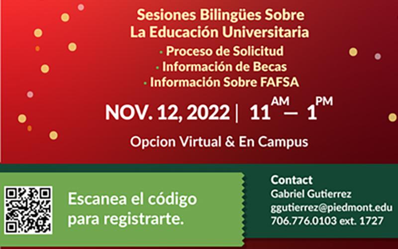 Scroll for more information on Piedmont's Dia De La Familia.