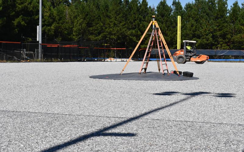 In less than a month, Habersham Central’s baseball teams will have a vibrant new artificial field to play on. MATTHEW OSBORNE/Staff