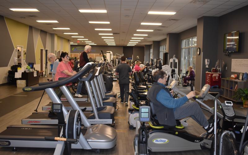 Habersham Medical’s new rehabilitation facility has been open since 2020 as part of the capital expansion plans paid for by the investment of $15 million by Northeast Georgia Health Systems. DONALD FRASER/Staff
