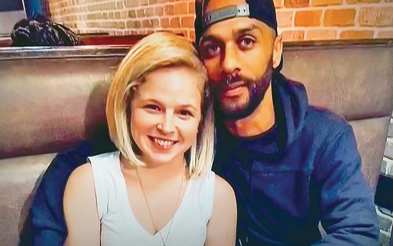 Xavier Breland and Ciera Locklair Breland are shown in happier times during the documentary show “Disappeared.”