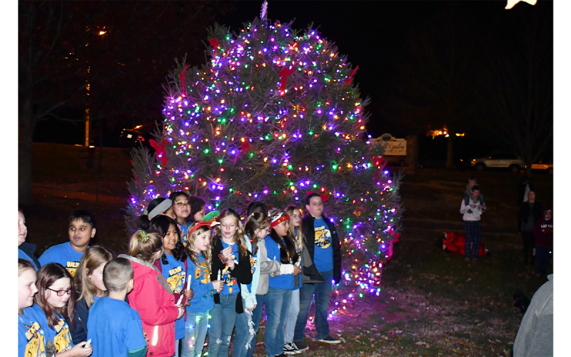 Habersham’s beautiful town Christmas trees include Baldwin’s (pictured), Clarkesville’s and Demorest’s.SAMANTHA SINCLAIR/CNI News Service
