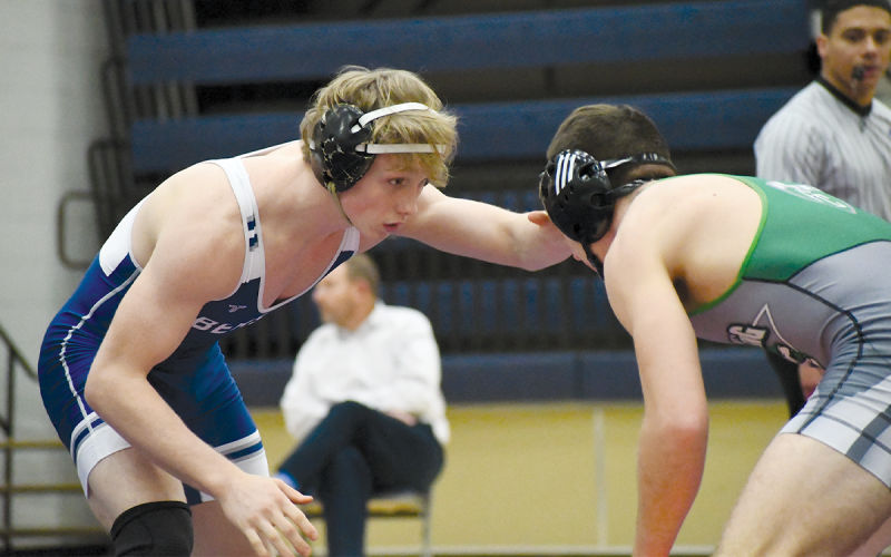 Habersham Central’s Justin Whitney topped his opponent from Gilmer County on Tuesday. FILE