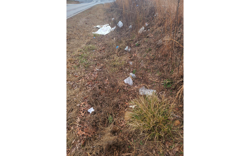 Litter is far too common in Habersham County, and we can all help make it better. ALAN NESMITH/Staff