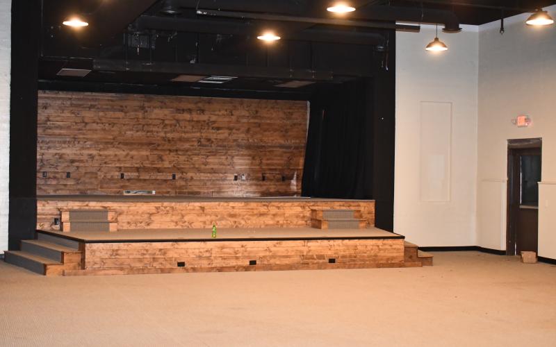 The auditorium in the old Demorest Elementary School could soon replace the courtroom underneath the fire department as the home for Demorest City Council meetings. MATTHEW OSBORNE/Staff