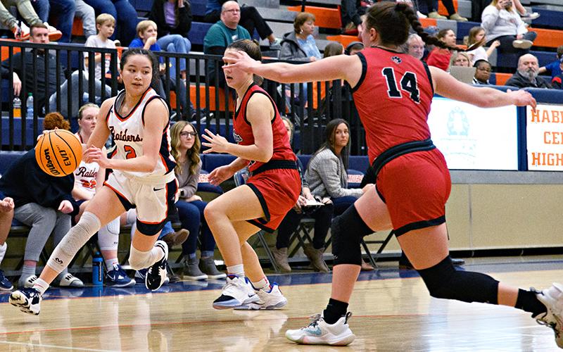 Habersham Central's Jazky Bantaum looks for an opening against Jackson County. ZACH TAYLOR/Special