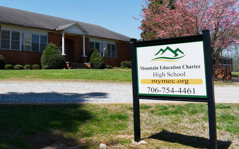 Mountain Education Charter will survive thanks to the Georgia Assembly reversing field from a previous bill last year. JOHN DILLS/Staff