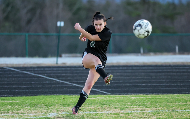 Tallulah Falls’ Addie Higbie is setting records left and right on the pitch this year. AUSTIN POFFENBERGER/Special