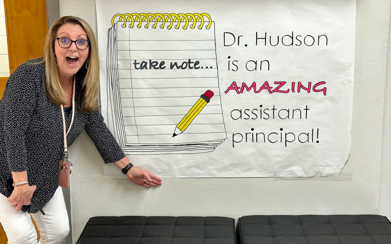 Darlene Hudson will try to take her amazingness to Cornelia Elementary next year. SUBMITTED