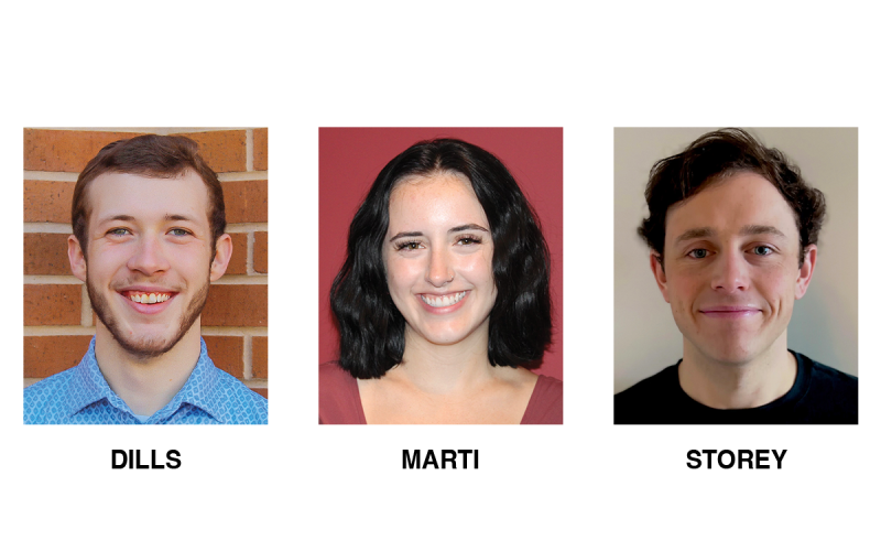John Dills, Emma Marti, Lang Storey