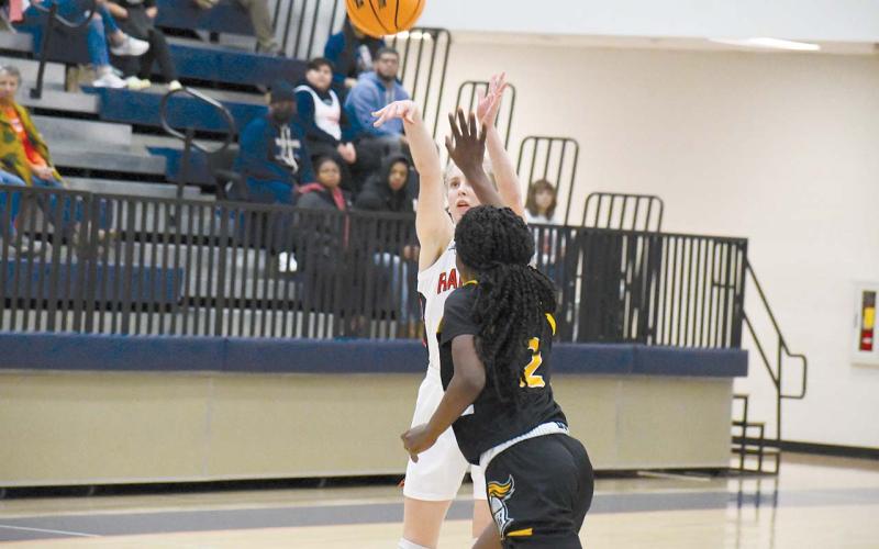 Kelsey Banks hopes to get some more 3-pointers up in her sophomore year at Piedmont University. FILE