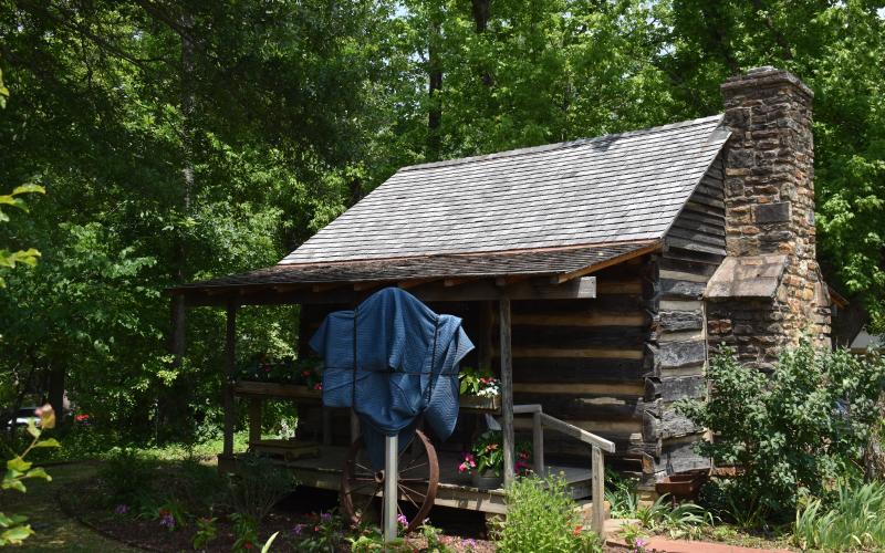 The Big Holly Cabin is one of the oldest pioneer cabins in the area.