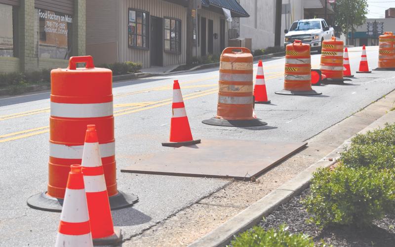 The sinkhole, which was originally discovered Wednesday May 31, is on the road to repairs, with work to begin Monday June 12.