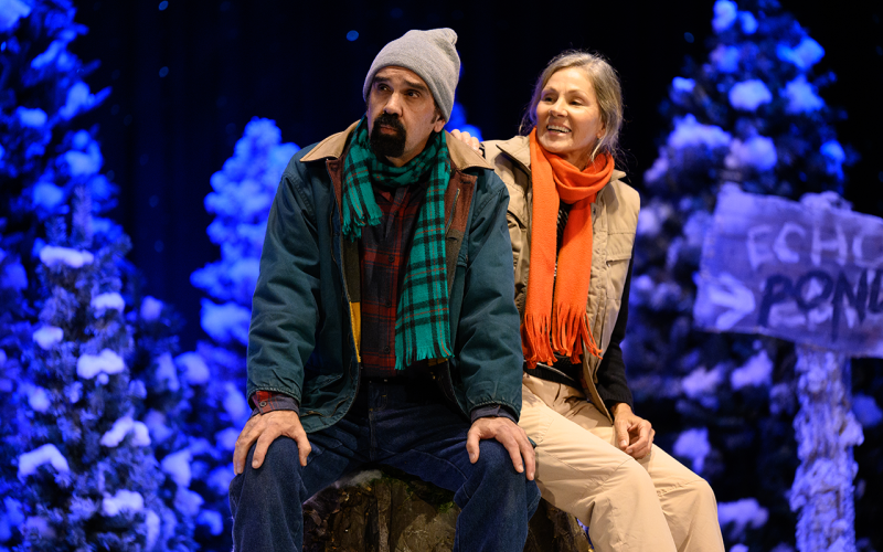 Phil and Marcy, played by Rufino Pato and Diana Morse, butt heads in search of a lost shoe. ZACH TAYLOR/Special