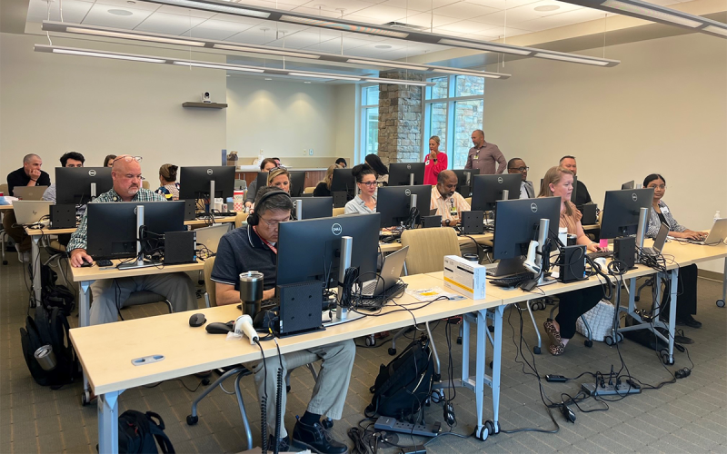 Northeast Georgia Medical Center-Habersham has a command center for its healthcare software Epic, which coordinates patient information across five hospital and dozens of providers in the region. SEAN COUCH/Submitted