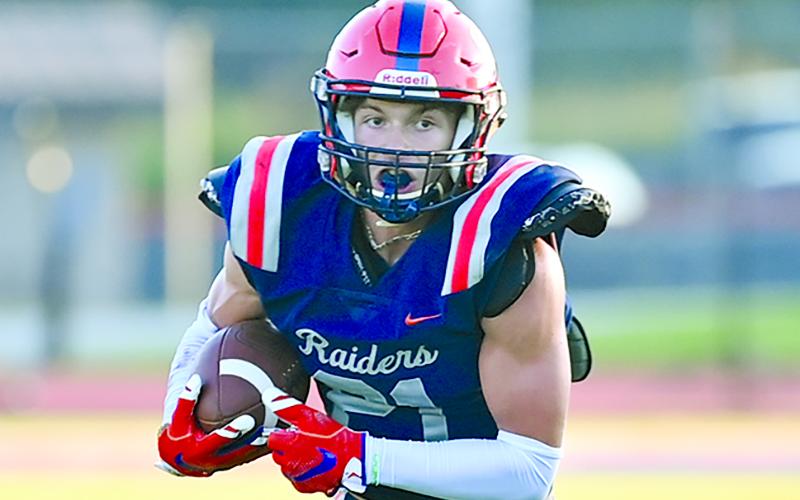 Landon Savage and the Raiders have their eyes on White County. TOM ASKEW/Special