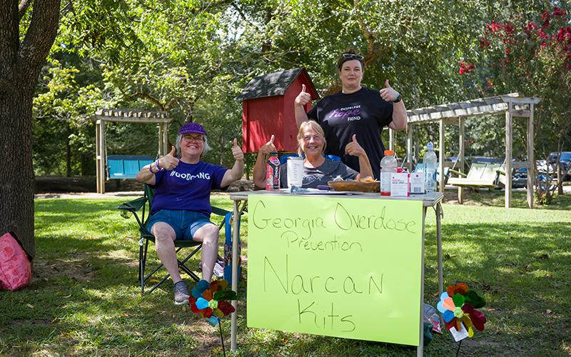 Georgia Overdose Prevention gave out Narcan kits. Narcan kits can save the life of someone who has overdosed on narcotics. ZACH TAYLOR/Special