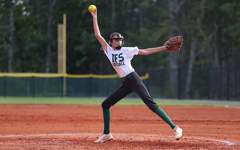 Tallulah Falls’ Callie Craver fires to the plate. AUSTIN POFFENBERGER/Special