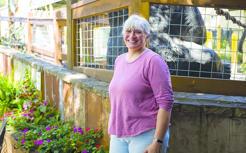 Local artist and creative Gretchen Vanderbunt stands for a photo in Helen, Georgia. ZACH TAYLOR/Special