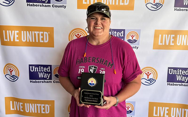 Best female shooter Kim Farmer. JENNIFER BURTON/Submitted