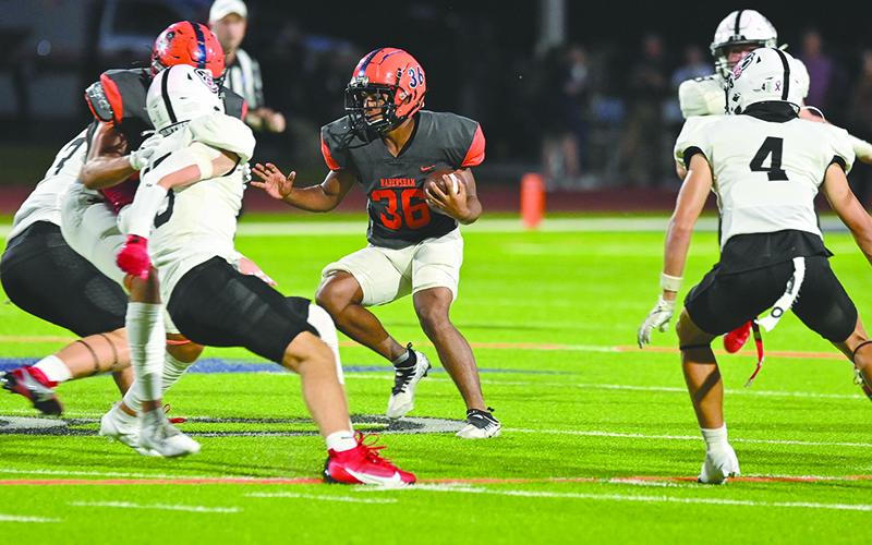 Habersham Central’s Donnie Warren will be carrying most of the load for the Raiders’ backfield going forward. TOM ASKEW/Special