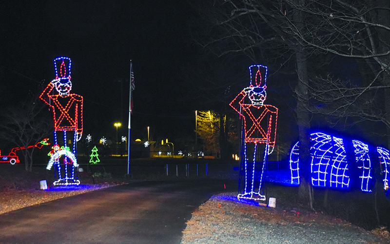 The lights in Cornelia City Park have been a staple of Christmas here for more than three decades. SAMANTHA SINCLAIR/CNI News Service