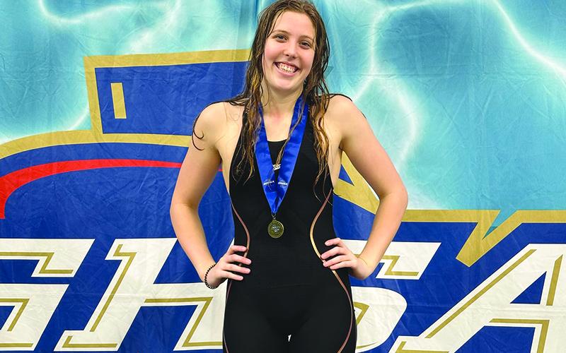 Tallulah Falls’ Madison Dampier now has three state championships to her name. TFS ATHLETICS/Submitted