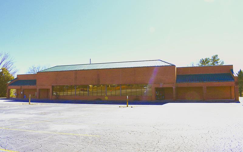 The old Ingles and Rite Aid buildings sit on West Louise Street in Clarkesville. The buildings, owned by Ingles, cause a safety hazard, Clarkesville officials said Monday. JULIANNE AKERS/Staff