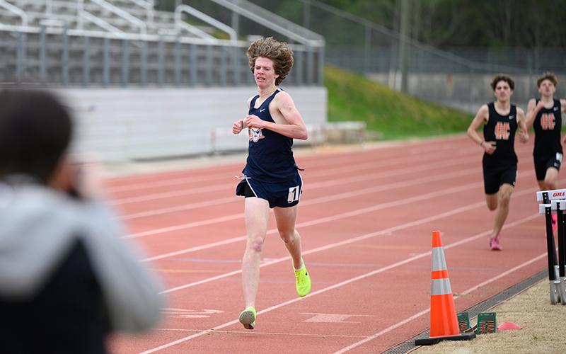 Raider distance runners Connor Gebora and Audrey Hotard will be among the region’s best in their events. FILE
