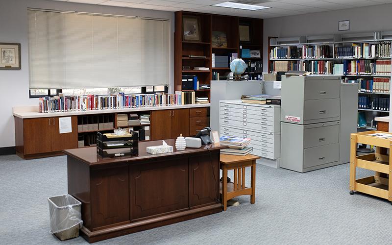 The William H. Raper Heritage Room at Clarkesville Library is a treasure trove of historical information. ZACH TAYLOR/Special