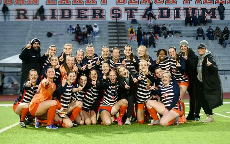 Members of the Habersham Central 2024 girls varsity soccer team are Emmie Kyle, Ansley Means, Maggie Vena, Annabelle Clark, Eden Turner, Grace Dooley, Maddox Carroll, Meg LaBarbera, Abigail Mize, Emylie Nichols, Belle Cummings, Zoe Anderson, Addi Banks, Piper Turner, Riley Wilson, Kelsie Campbell, Paisley Cathey, Abigail Hotard, Madie Wilbanks and Hannah Vidrine. Head Coach is Jeff LaBarbera, with assistants: Melissa Carroll and Margaret Greenwald. LANG STOREY/Staff