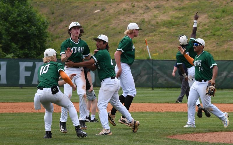 The Indians would not be denied, taking their run all the way to the state finals.