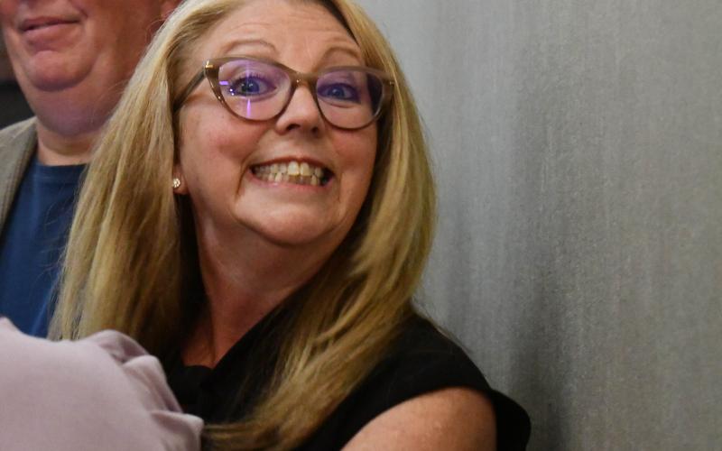 Former Cornelia Elementary School Principal Dr. Darlene Hudson was named an interim member of the Habersham County Board of Education. JULIANNE AKERS/Staff.