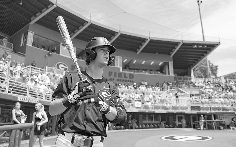 Georgia’s Charlie Condon put up insane numbers this season and was the third pick overall in Major League Baseball to the Colorado Rockies. KARI HODGES/UGAAA