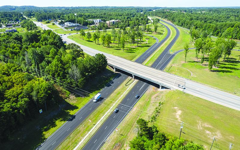 Highway 365 has been paved across most of the lower two-thirds of where the road runs through the Habersham County. ZACH TAYLOR/Special