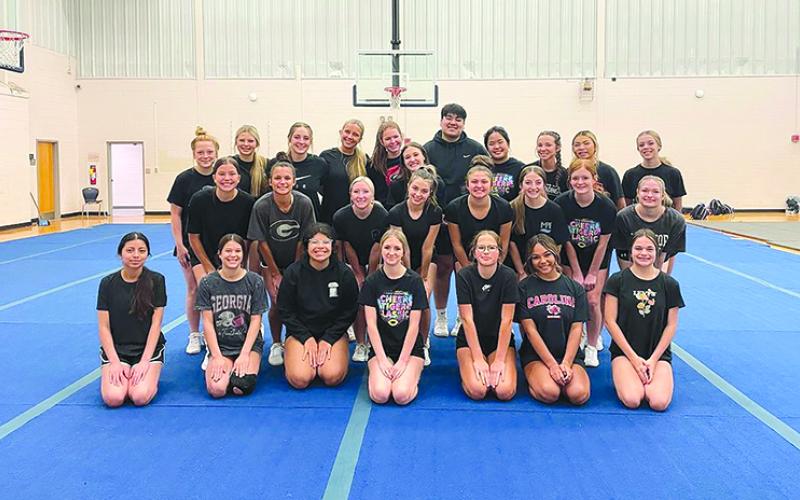 Members of the Habersham Central Competition Cheer team include Kara Alexander, Jenessa Chanseri, Cecilia Chitwood, Reese Frady, Anslee Hicks, Caroline Horton, Emma Jarrell, Chanley Joy, Grace Lawrence, Kelsie Littlejohn, Aubrey Maichryc, Meghan Odum, Kevin Olandez, Cendall Pitts, Addie Shubert, Ariel Sisavath, Briohny Somchith, Jillian Tedder and Molly Tipton. SUBMITTED