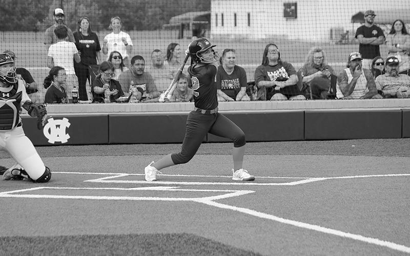 Habersham Central’s Jaden Bailes follows through at the plate during Friday’s game. MARK TURNER/CNI News Service