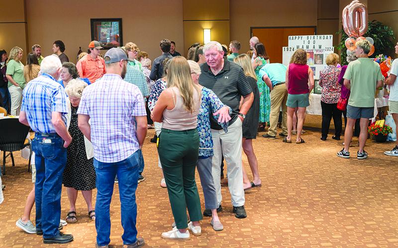 The Chastain family showed up in droves to share laughs and memories during the momentous occasion. ZACH TAYLOR/Special