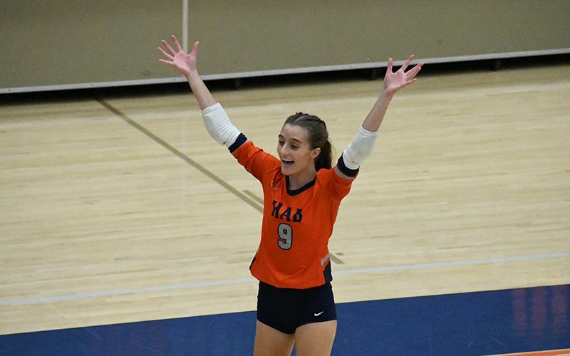 Maci Williams helped captain Habersham to 4 straight wins last week. LANG STOREY/Staff
