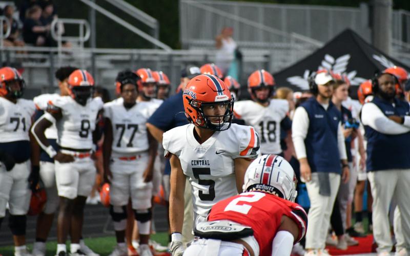 Habersham wide receiver Zeke Whittington. LANG STOREY/Staff