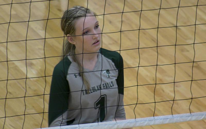 Lily Smith stepped up late for the Lady Indians Tuesday evening. TFS ATHLETICS