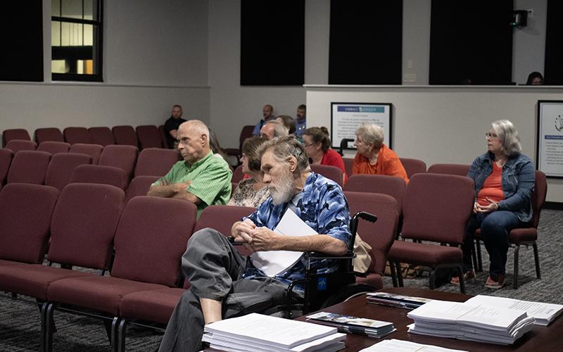 Demorest residents came out during a public hearing Tuesday night for an updated land use ordinance for the city. JULIANNE AKERS/Staff