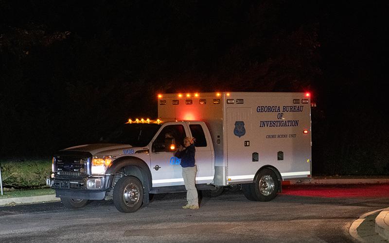 The Georgia Bureau of Investigation’s Crime Scene Unit arrived just after 9 p.m on Sept. 7. ZACH TAYLOR/Staff