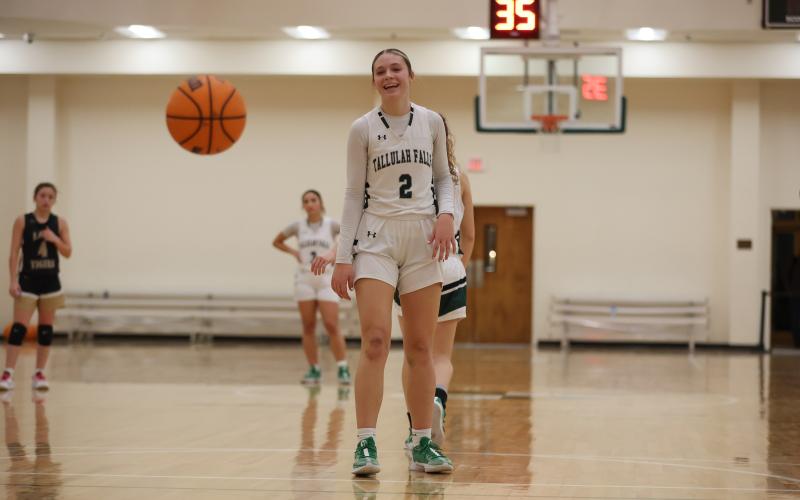 TFS’ Breelyn Wood is a key returner for the Lady Indians. AUSTIN POFFENBERGER/Special