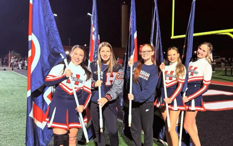 A large Habersham contingent made the trip to Leesburg Friday, including the cheerleaders, the entire Band of Blue, plus a large amount of fans.