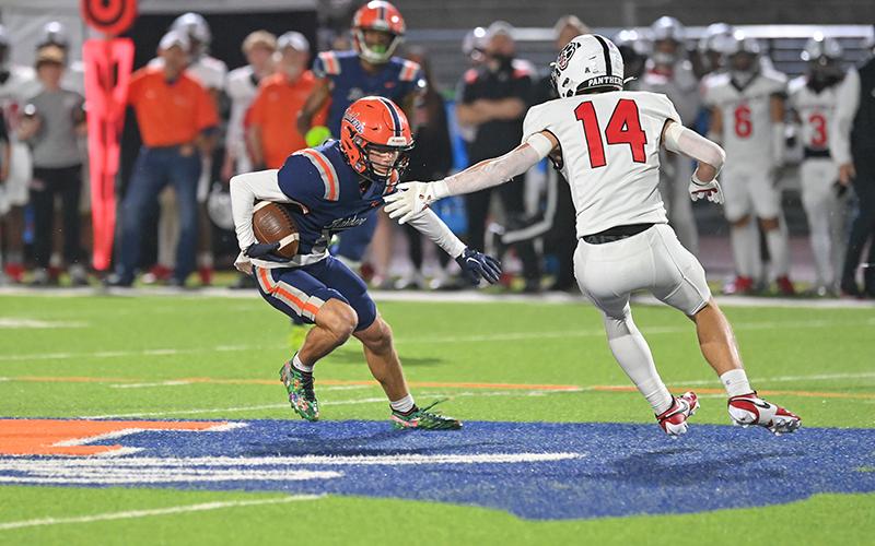 There’s a chance Friday could be the final performance by school record-holding receiver Zeke Whittington. TOM ASKEW/Special