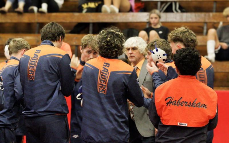 Coach Morris Brooks has built a dynastic wrestling program at Habersham Central over the years. HABERSHAM WRESTLING