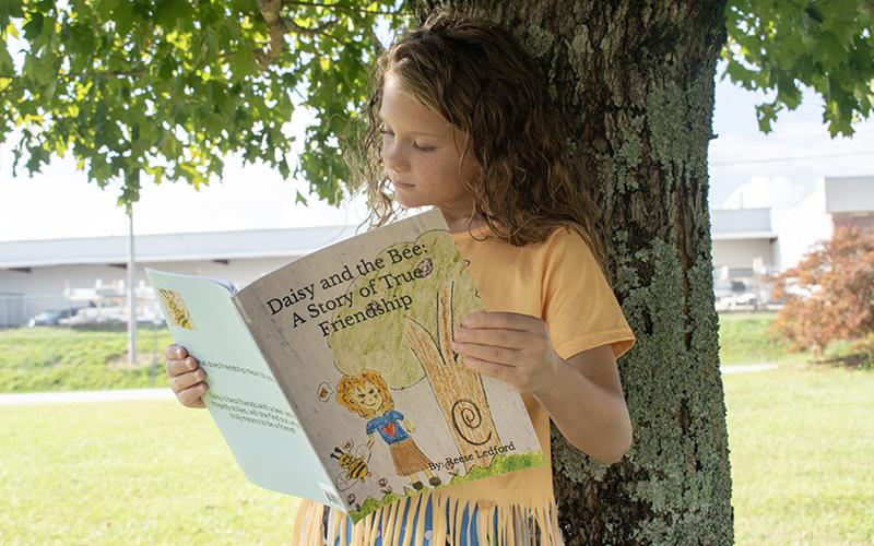 In the third grade, Reese Ledford, published her very first book, “Daisy and the Bee: A Story of True Friendship.” FILE